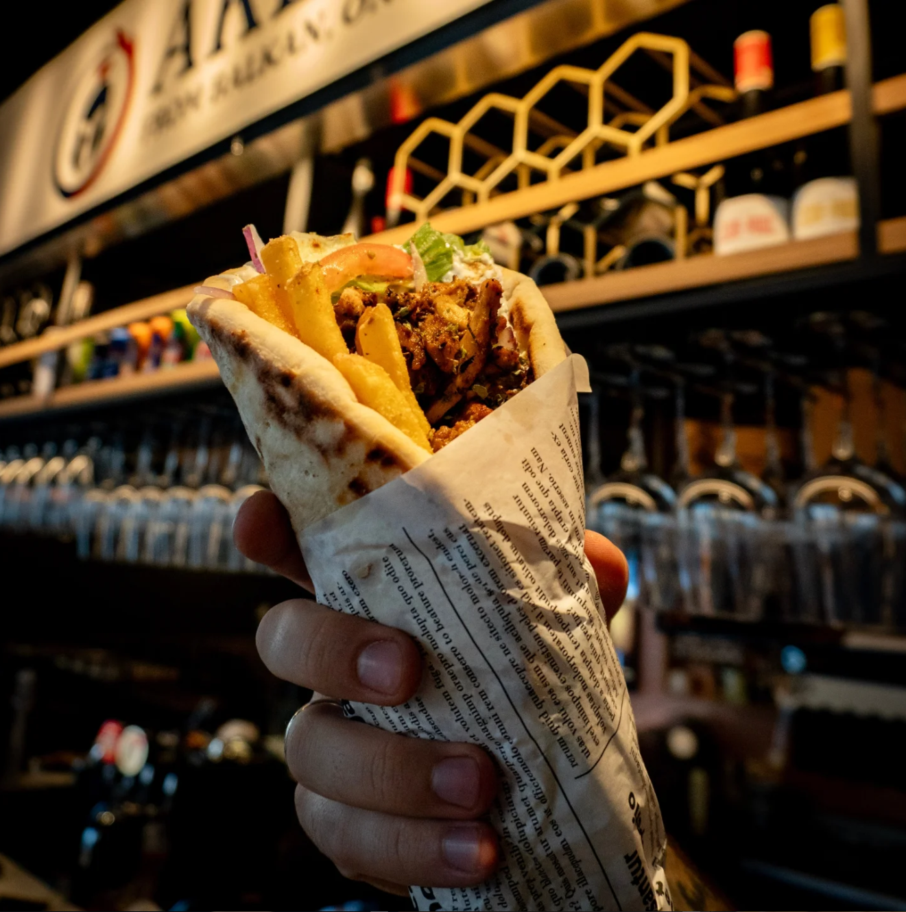 Crispy Chicken Wrap